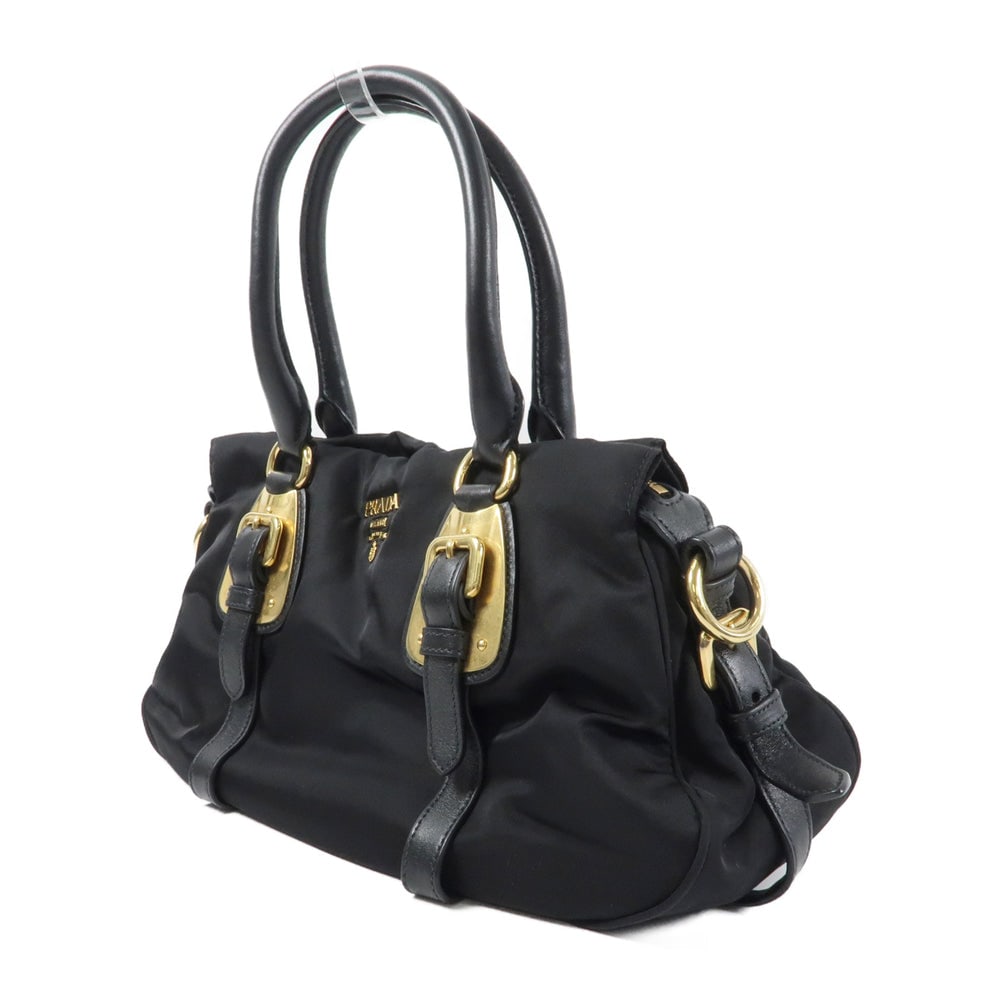 Prada Nylon 2Way Bag Black - 3