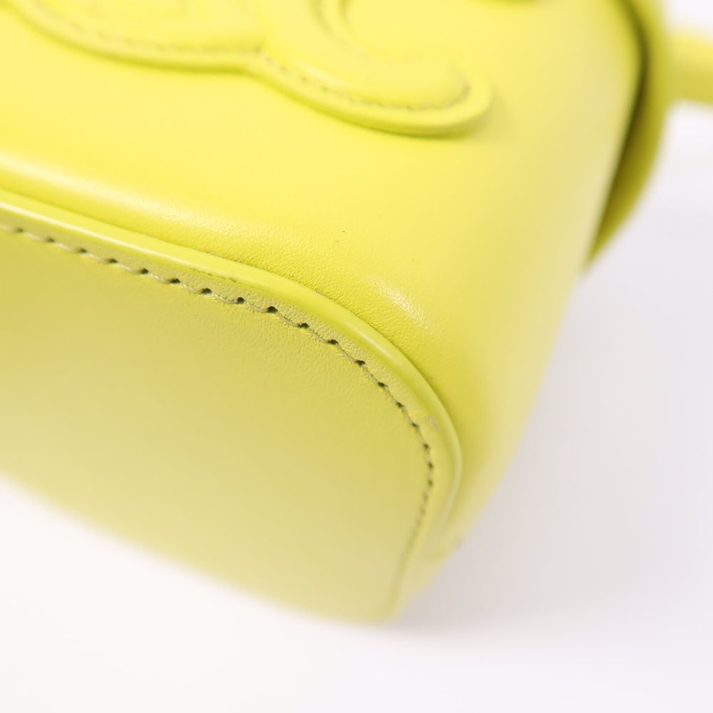 Celine Small Box Shoulder Yellow - 10