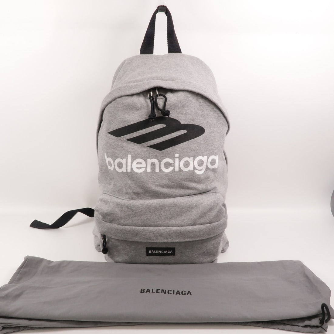 Balenciaga Cotton Backpack Gray - 11