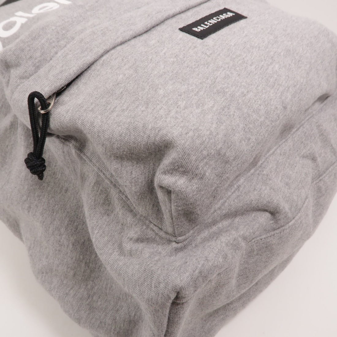 Balenciaga Cotton Backpack Gray - 12