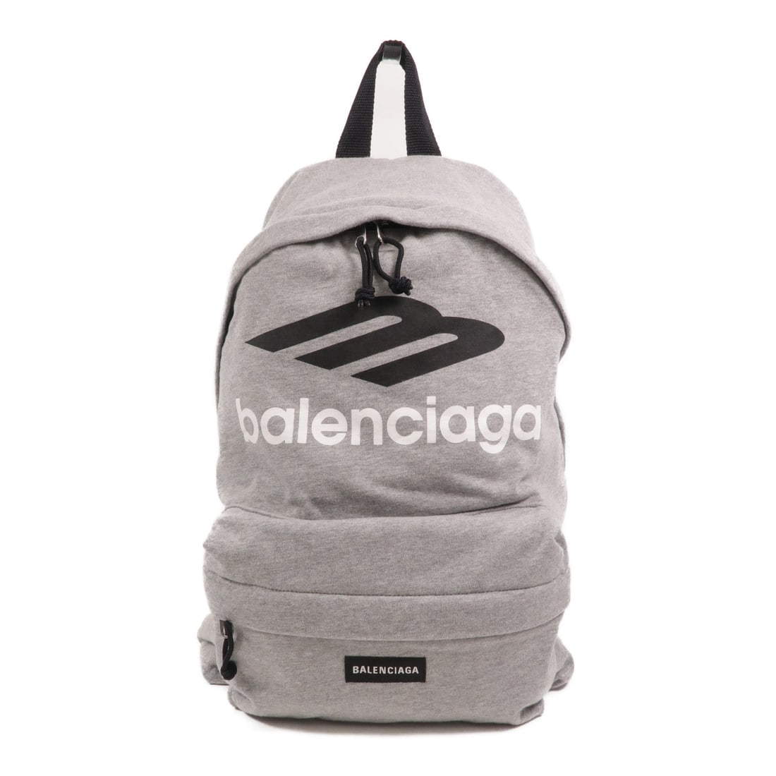 Balenciaga Cotton Backpack Gray: Backpack 503221 in gray cotton with silver-tone hardware. Includes storage bags. Size 30 x 43 x 23 cm.