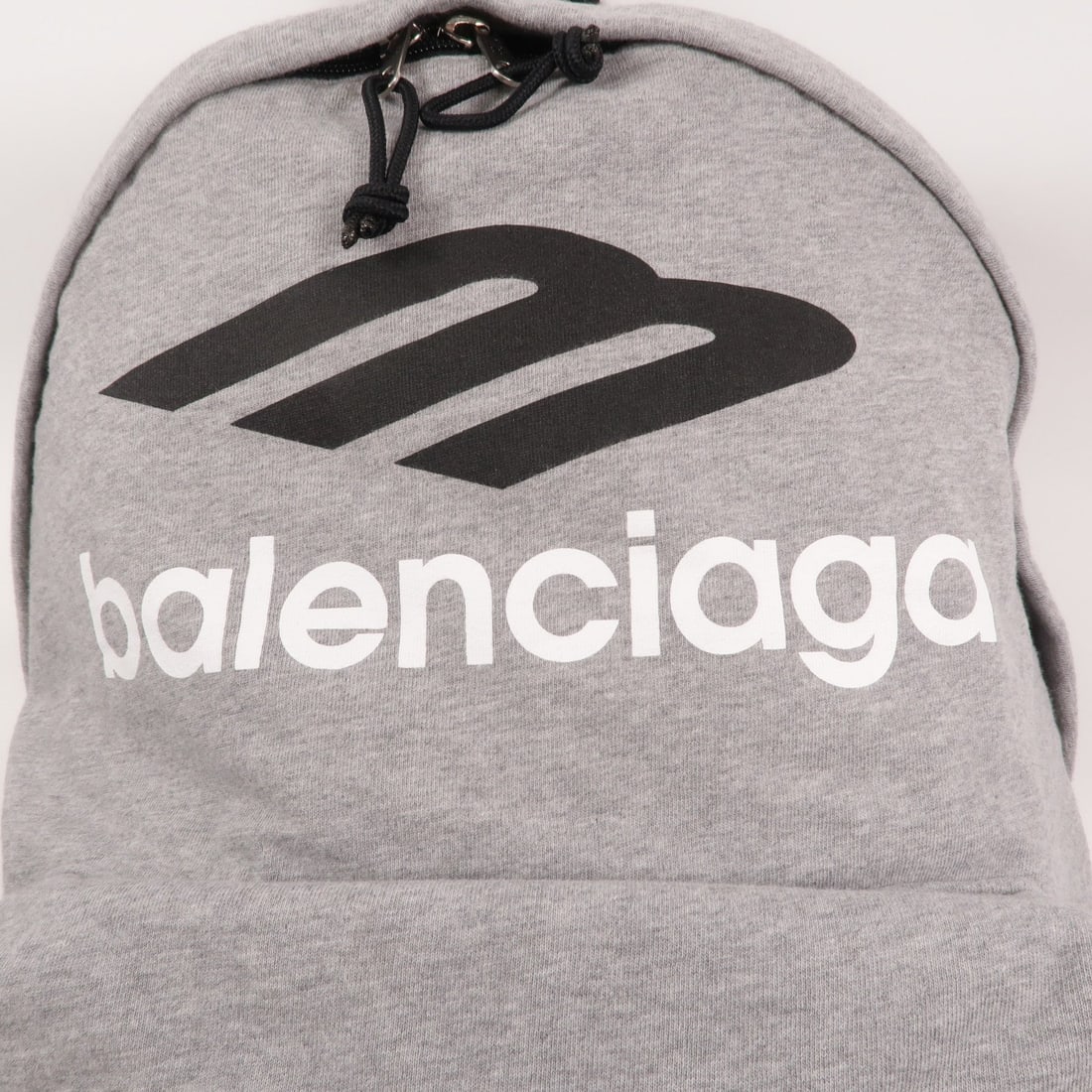 Balenciaga Cotton Backpack Gray - 9