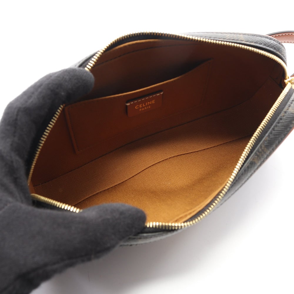 Celine Mini Camera Bag Black Brown - 3
