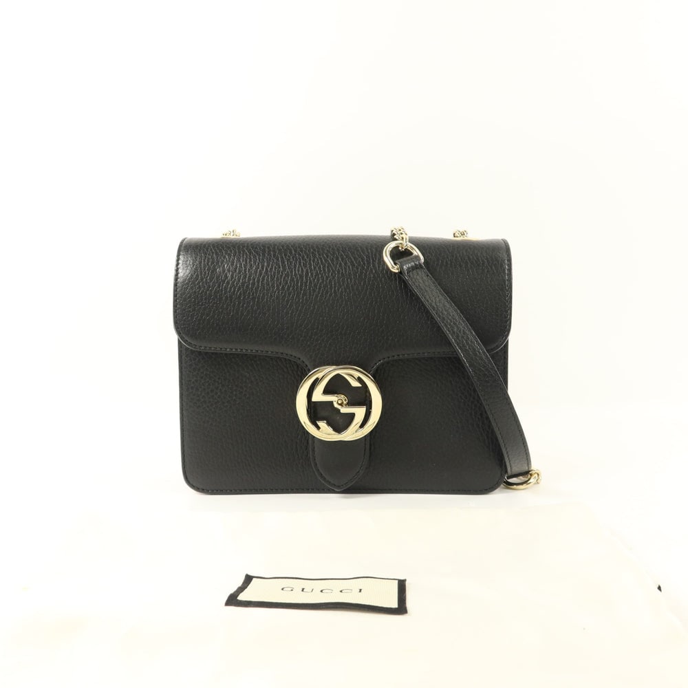 Gucci Chain Shoulder Black - 10