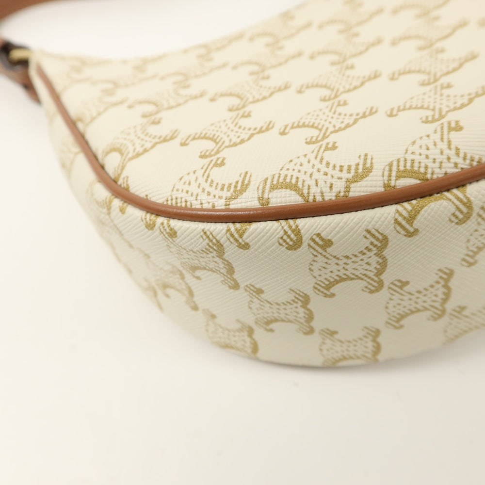 Celine Triomphe Ava Medium White - 12