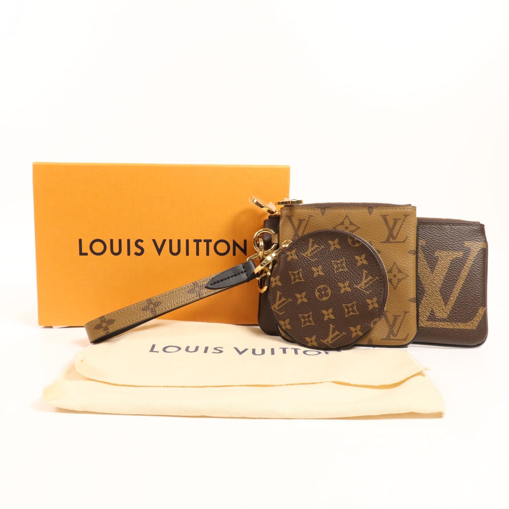 LV Pochette Trio Monogram Reverse - 15