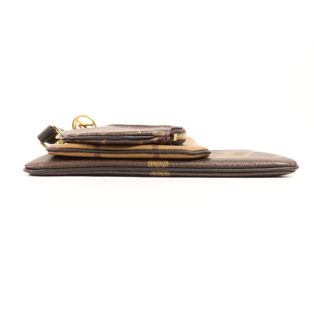 LV Pochette Trio Monogram Reverse - 4
