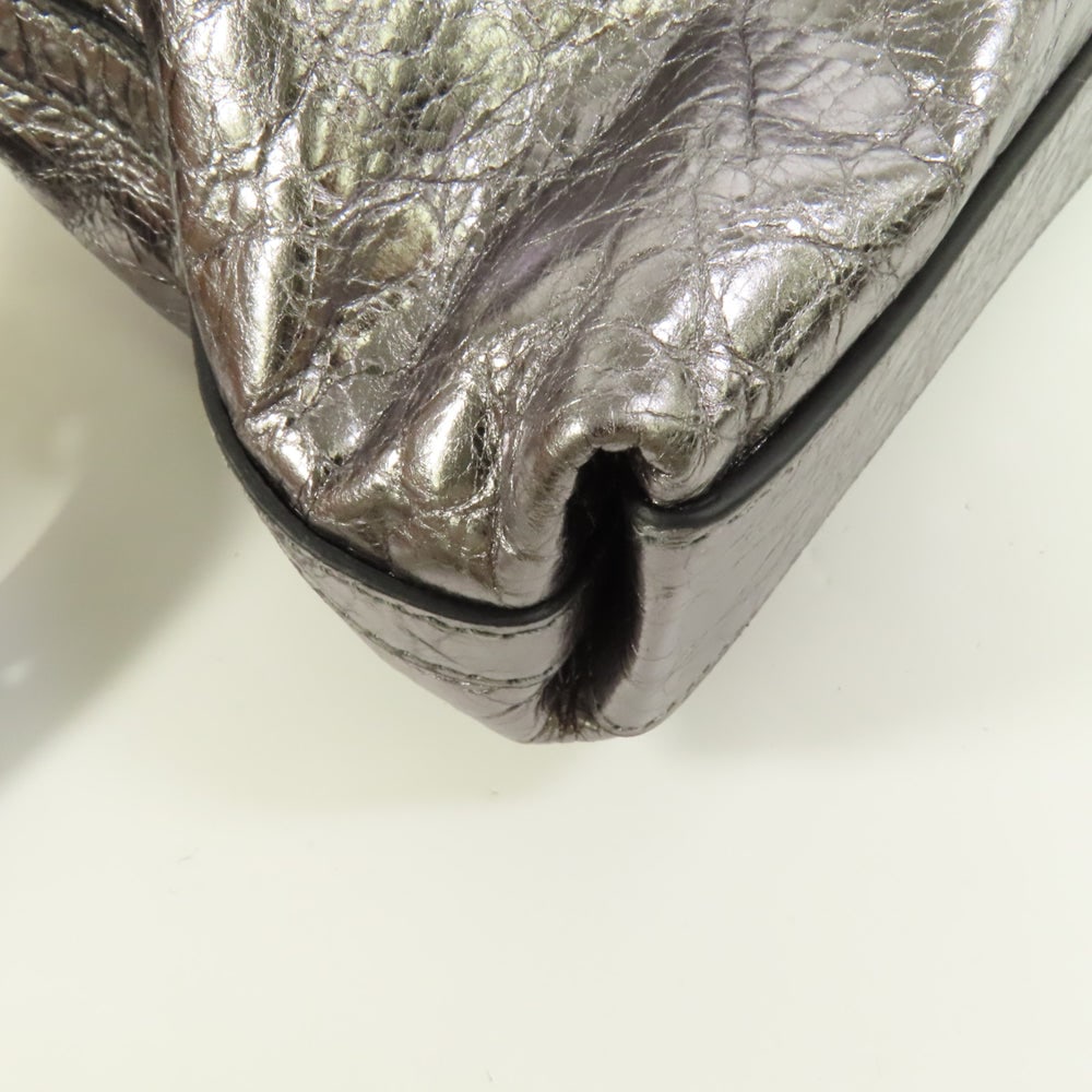 Givenchy Voyou MM Silver Bag - 16