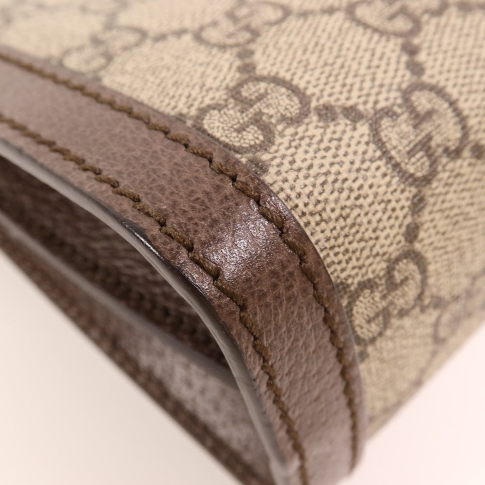 Gucci Chain Shoulder Bag Brown - 10