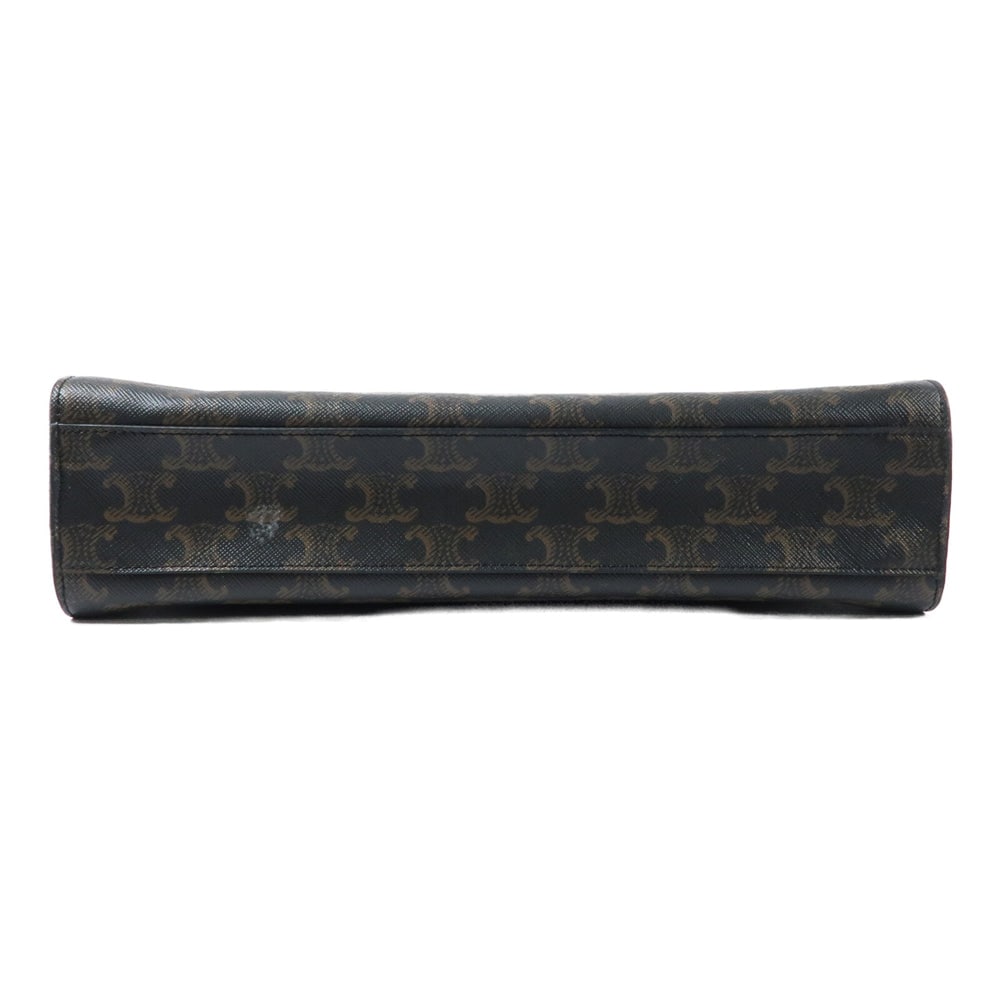 Celine Triomphe Cabas Vertical Brown - 4
