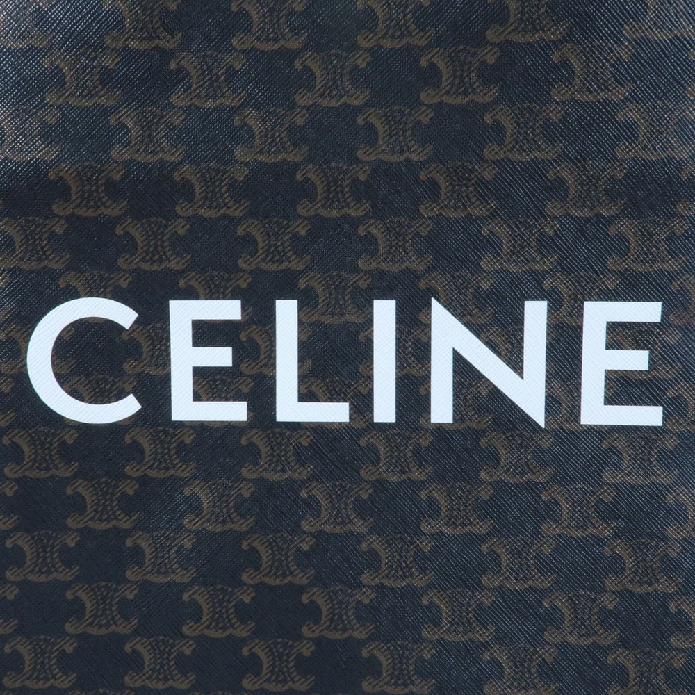 Celine Triomphe Cabas Vertical Brown - 6