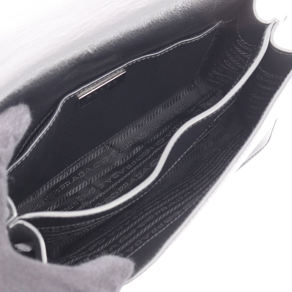Prada Glace Calf Shoulder Black - 3