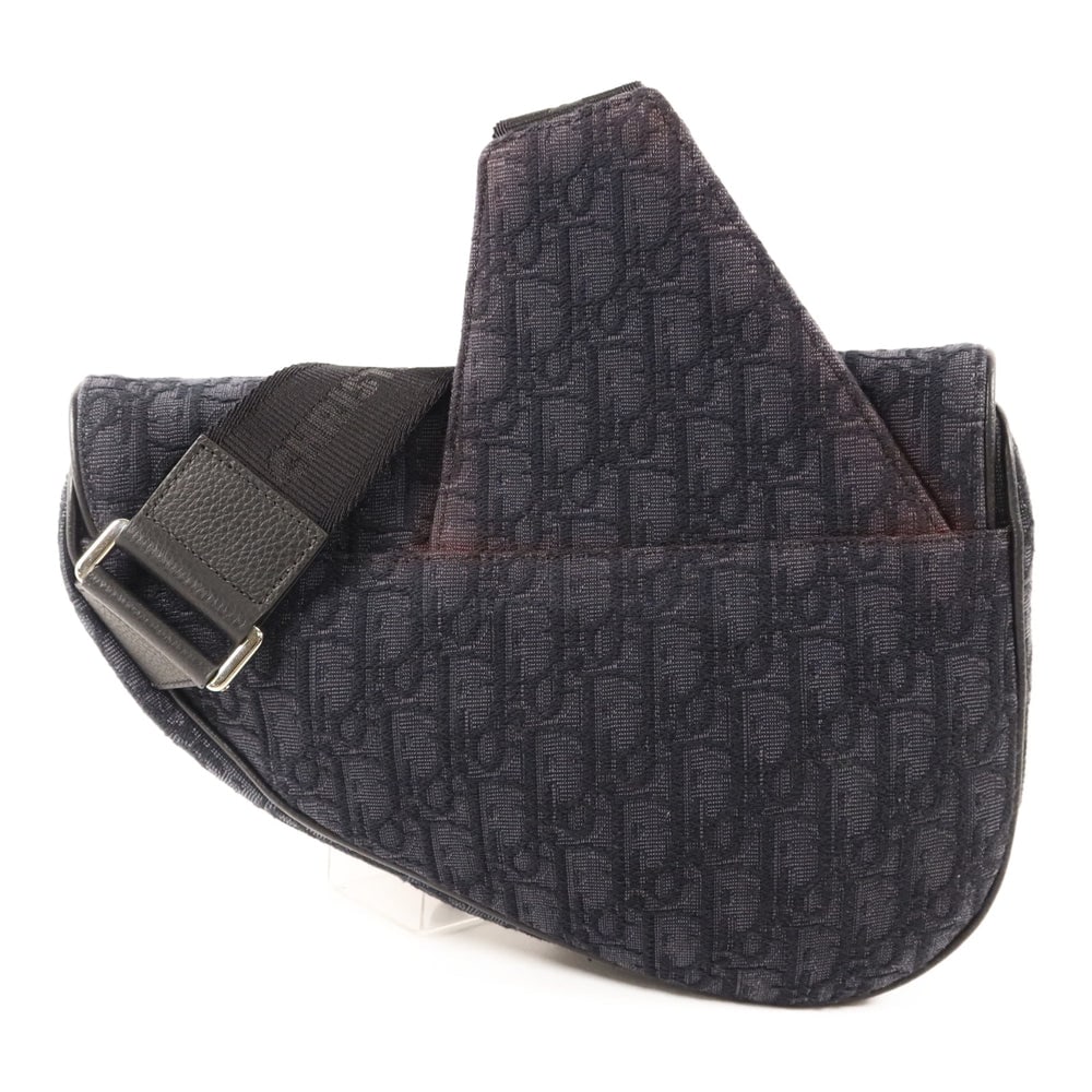 Dior Saddle Bag Canvas Black - 2