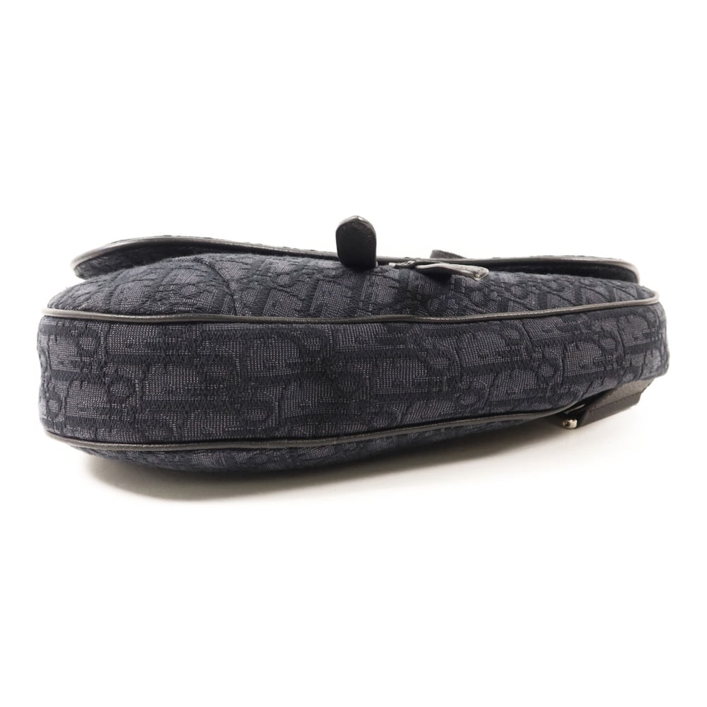 Dior Saddle Bag Canvas Black - 4