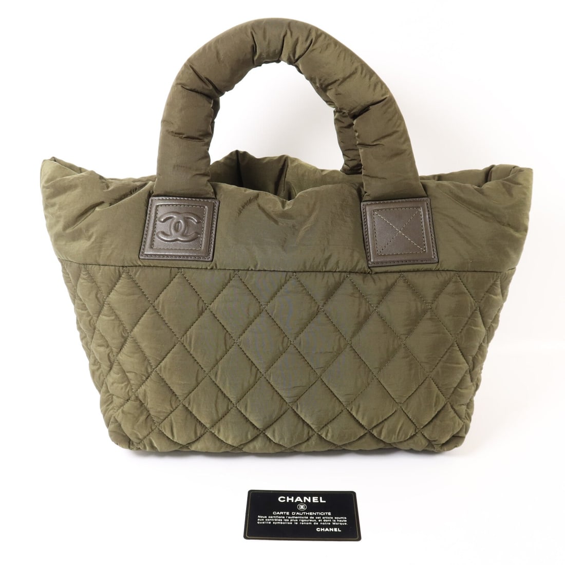 Chanel Coco Cocoon Handbag Green - 10