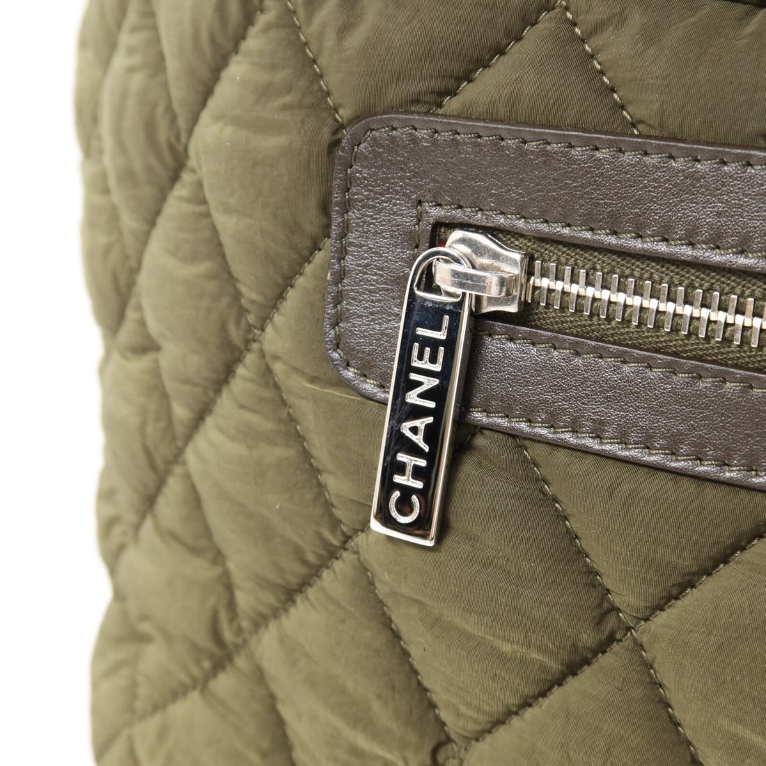 Chanel Coco Cocoon Handbag Green - 12