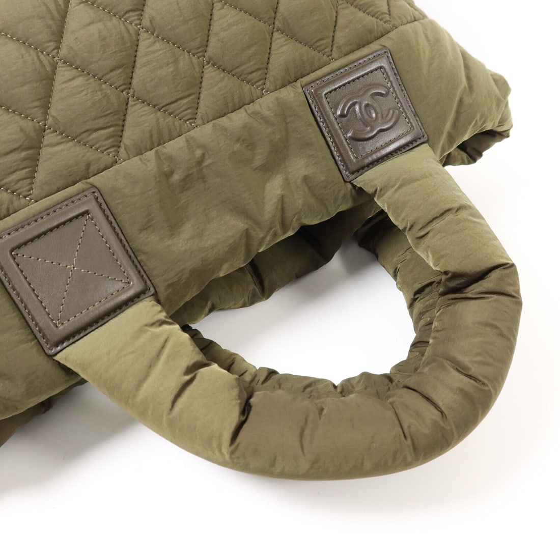 Chanel Coco Cocoon Handbag Green - 8