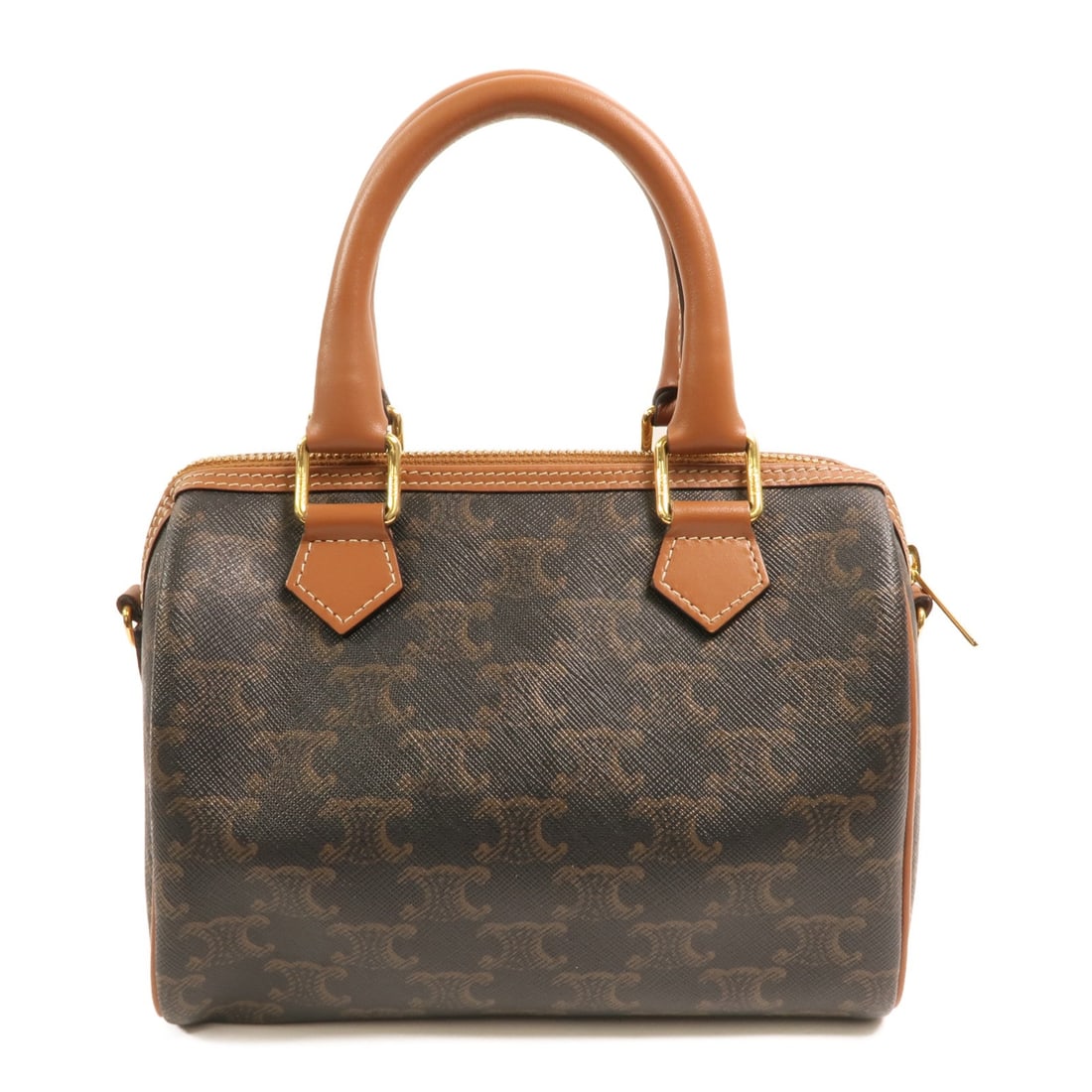 Celine 2 Way Shoulder Brown - 2
