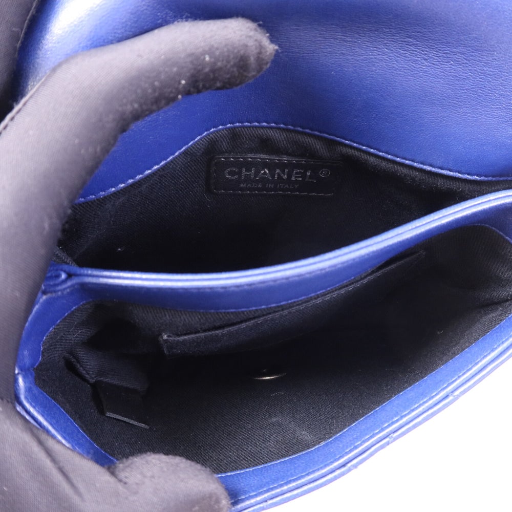 Chanel Chain Shoulder Red Blue - 5