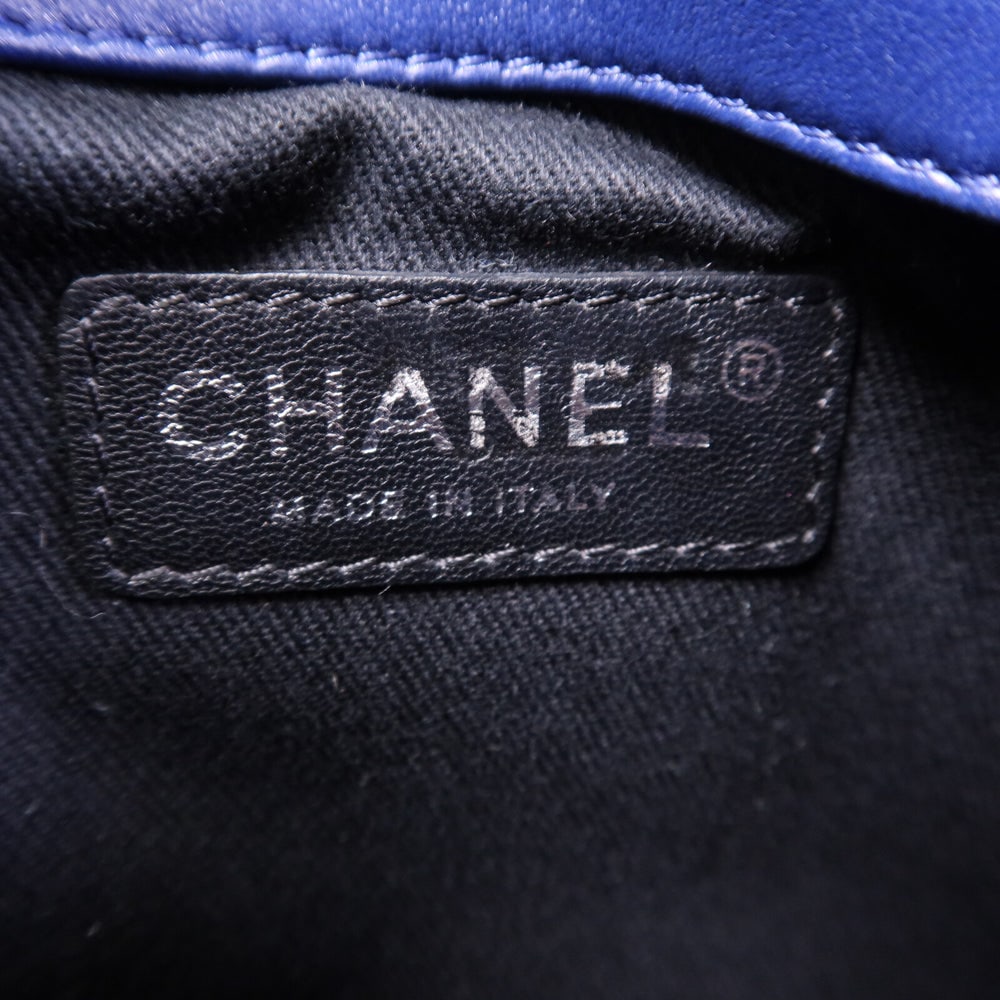 Chanel Chain Shoulder Red Blue - 6