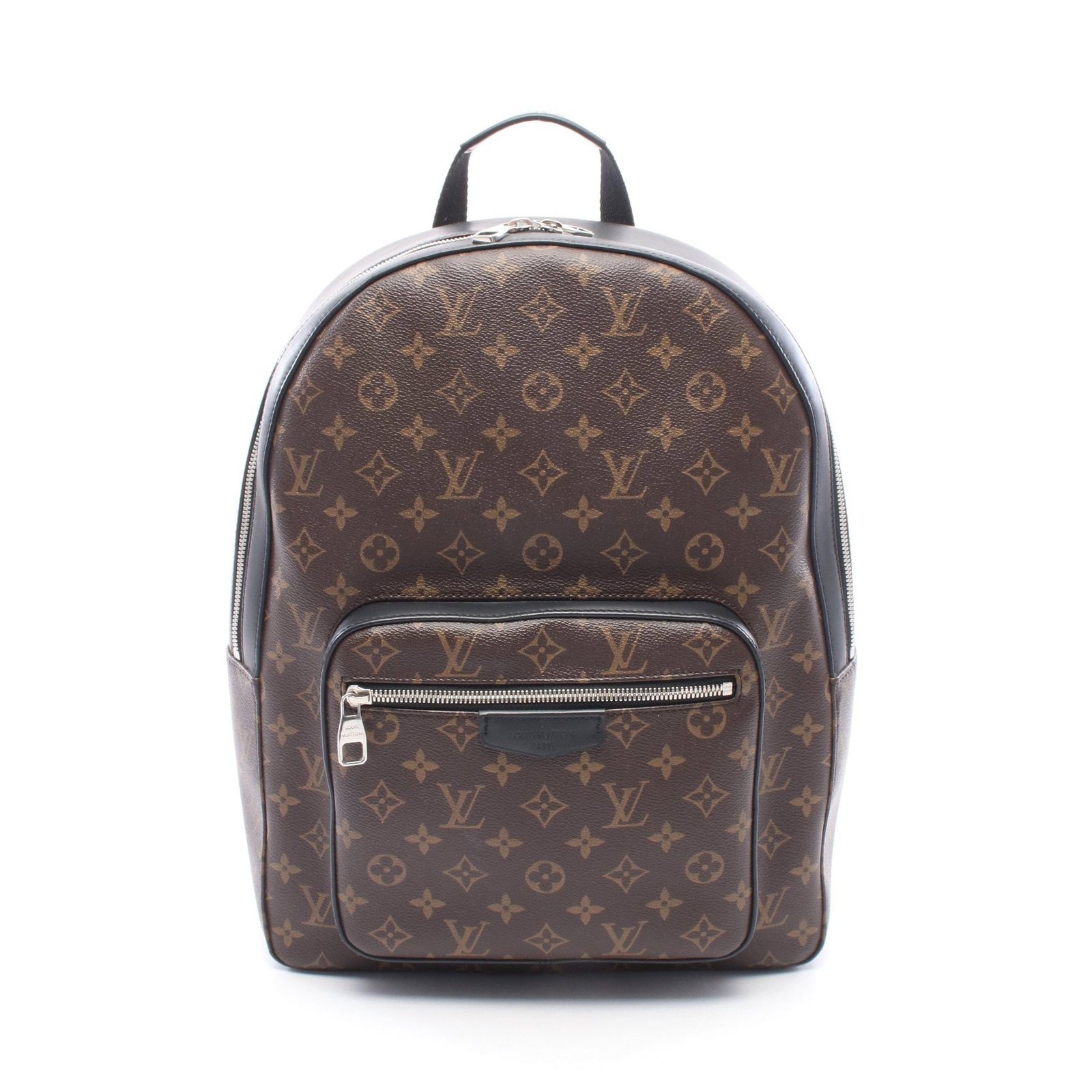 Louis Vuitton Josh Backpack: Brown and black monogram macassar backpack.