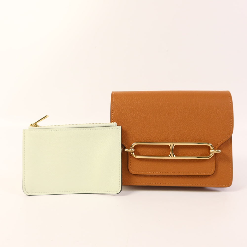 Hermes Roulis Slim Pouch Gold - 16