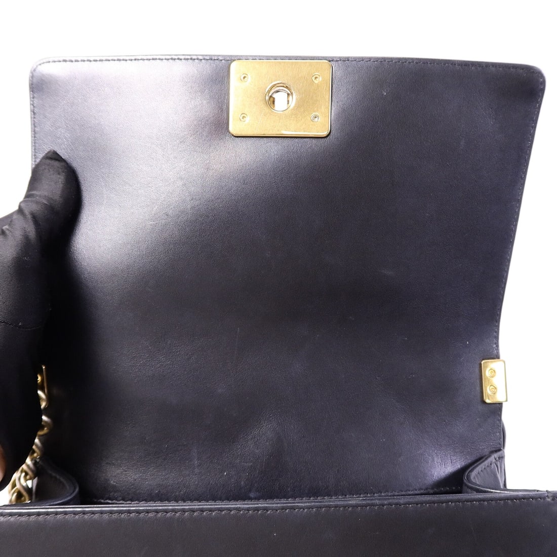 Chanel Boy 25 Chain Bag - 15