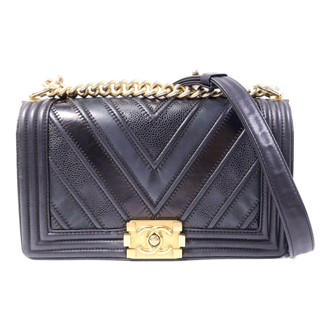 Chanel Boy 25 Chain Bag (1 of 18)
