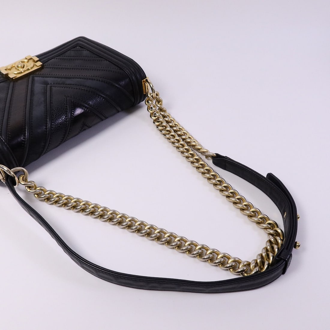 Chanel Boy 25 Chain Bag - 9
