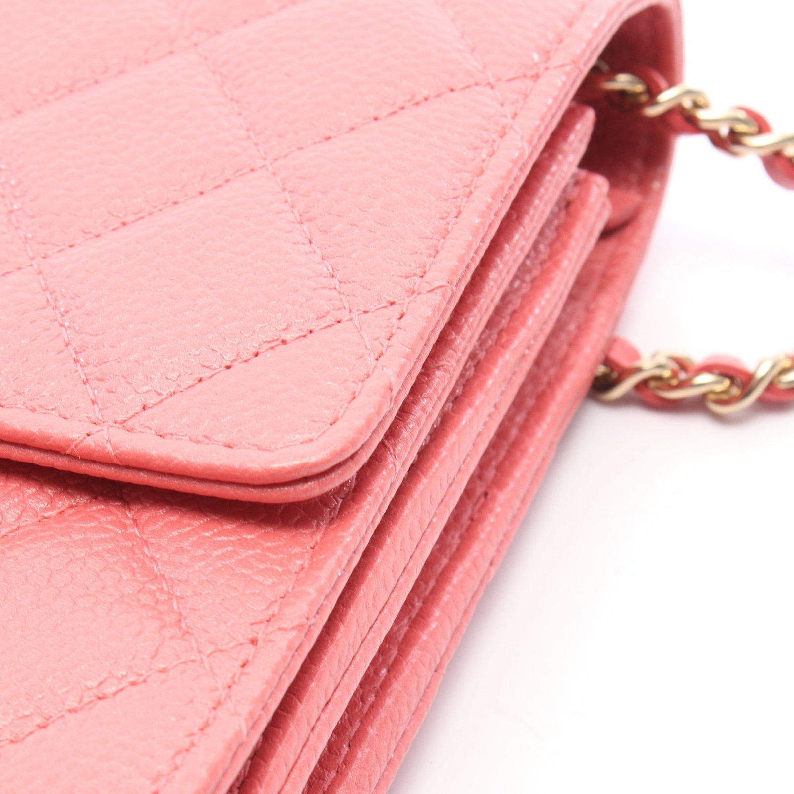 Chanel Chain Wallet Pink - 6