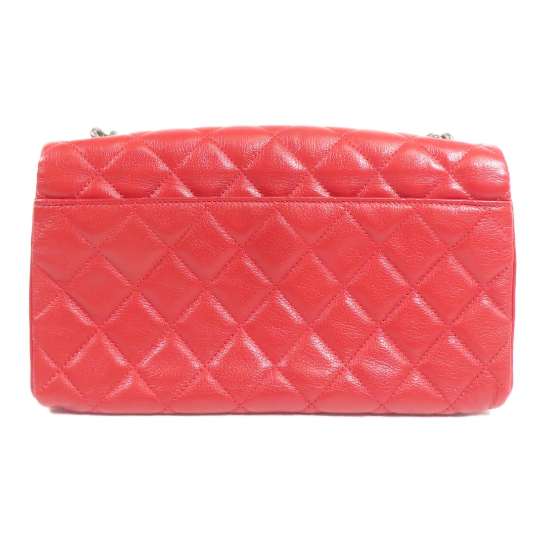 Chanel Chain Shoulder Bag Red - 2