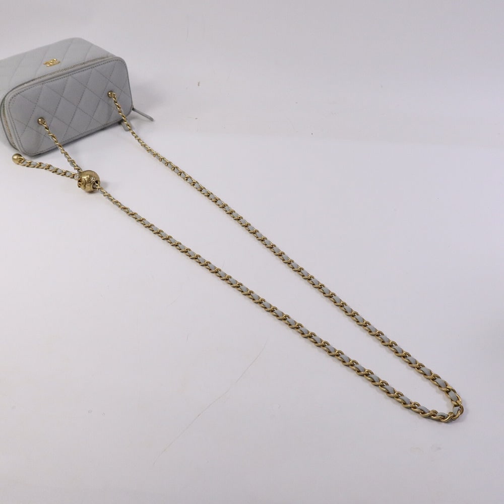Chanel Vanity Case AP2303 Grey - 10