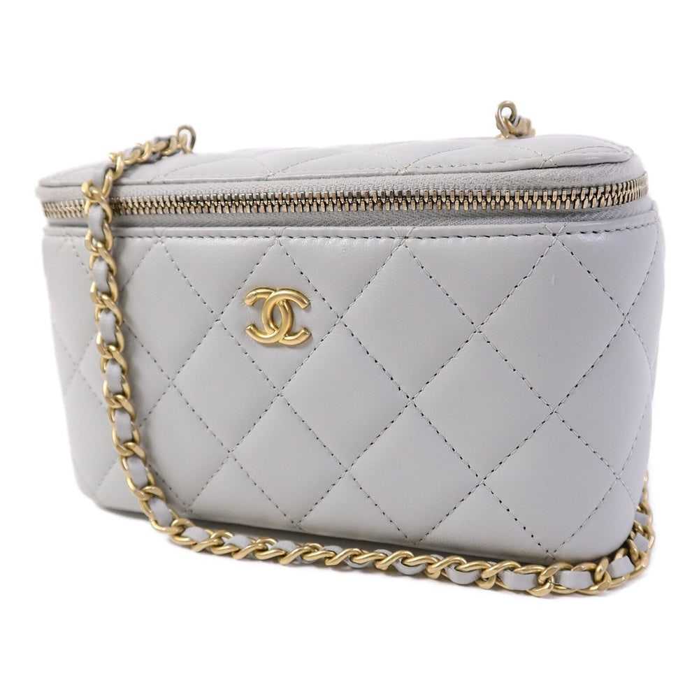 Chanel Vanity Case AP2303 Grey - 3