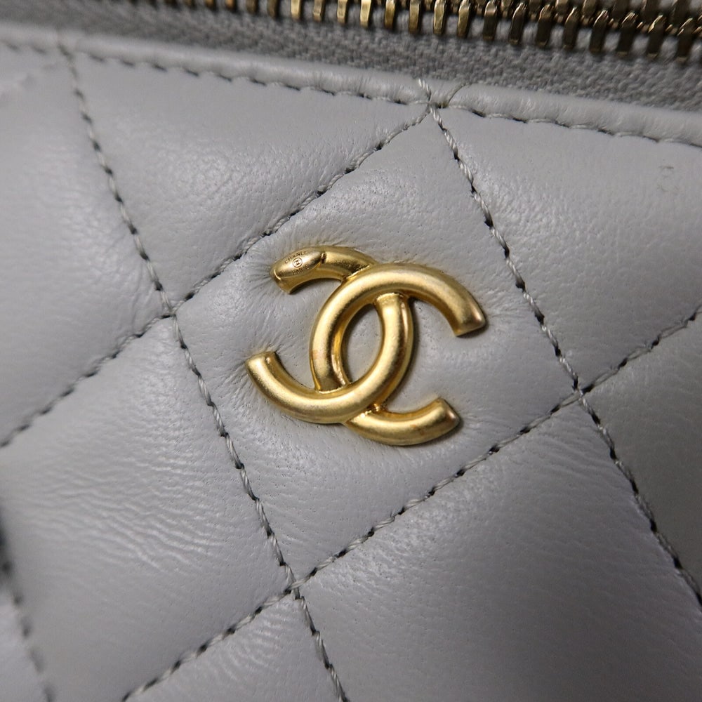 Chanel Vanity Case AP2303 Grey - 7