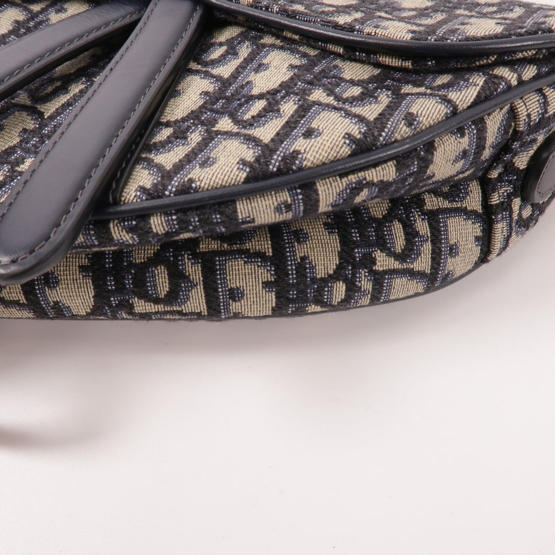 Dior Saddle Medium Oblique Navy - 12