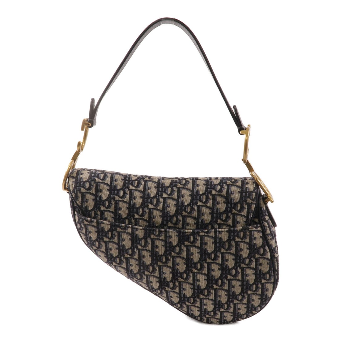 Dior Saddle Medium Oblique Navy - 2