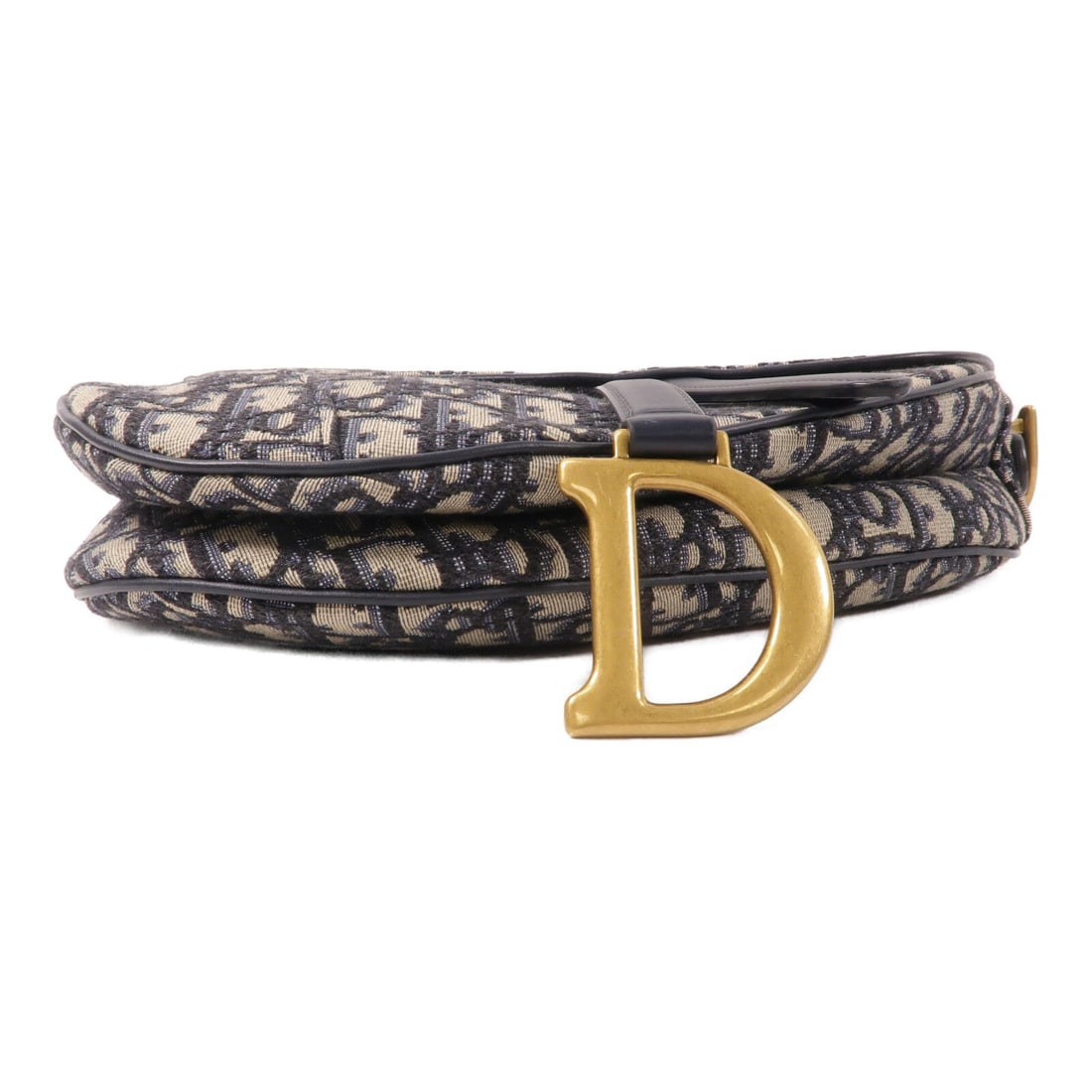 Dior Saddle Medium Oblique Navy - 4