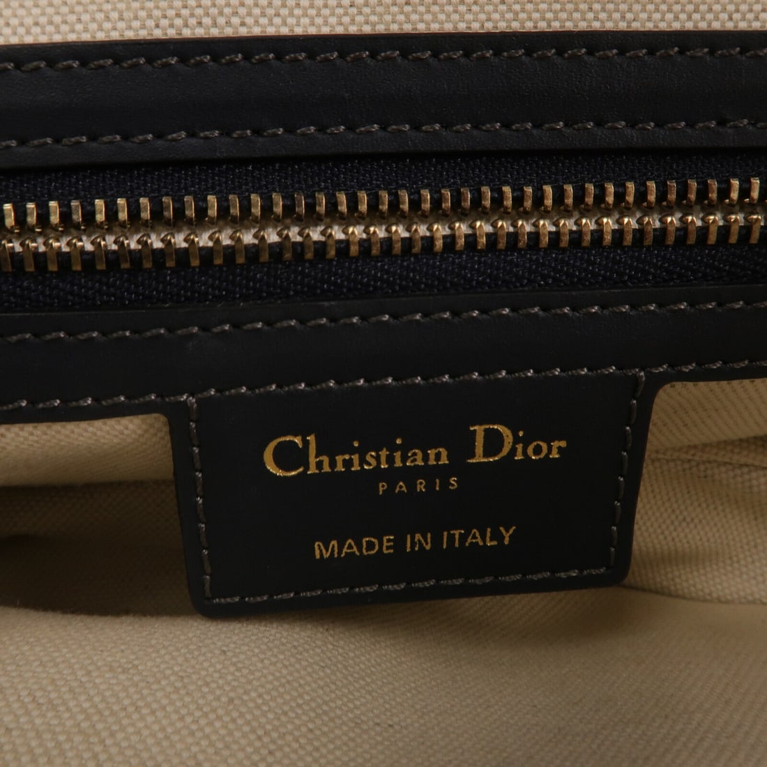 Dior Saddle Medium Oblique Navy - 6