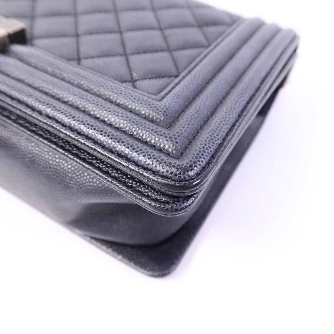 Chanel Boy 25 Dark Grey - 11