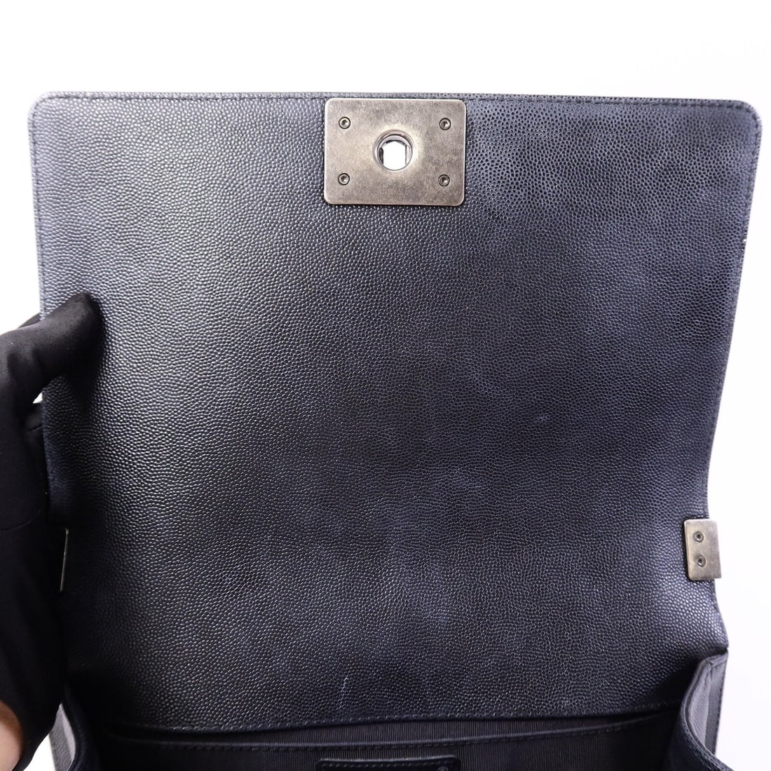 Chanel Boy 25 Dark Grey - 15