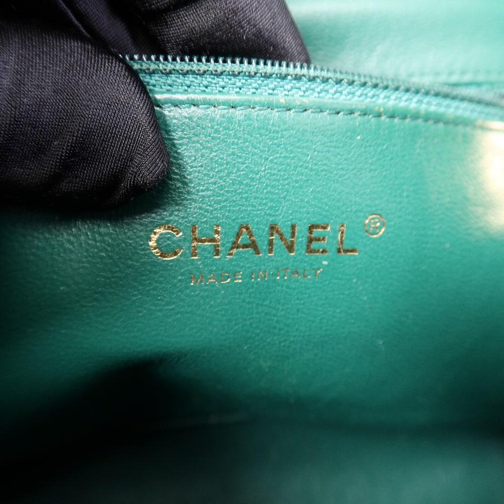 Chanel Affinity Backpack Green - 6