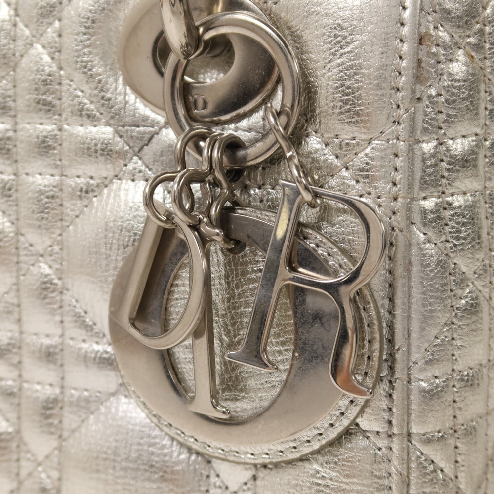 Dior Small Lady Dior Silver - 11