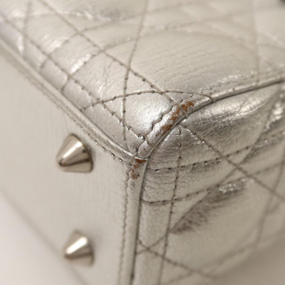 Dior Small Lady Dior Silver - 13