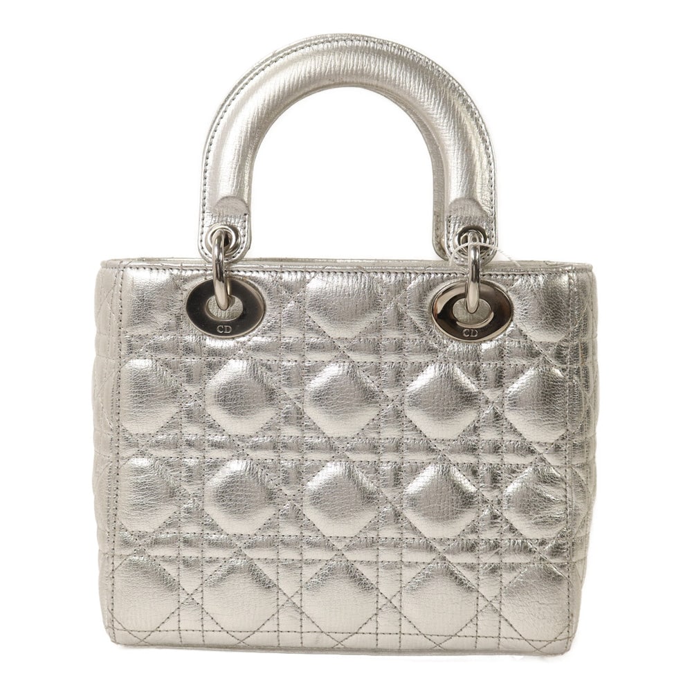 Dior Small Lady Dior Silver - 2