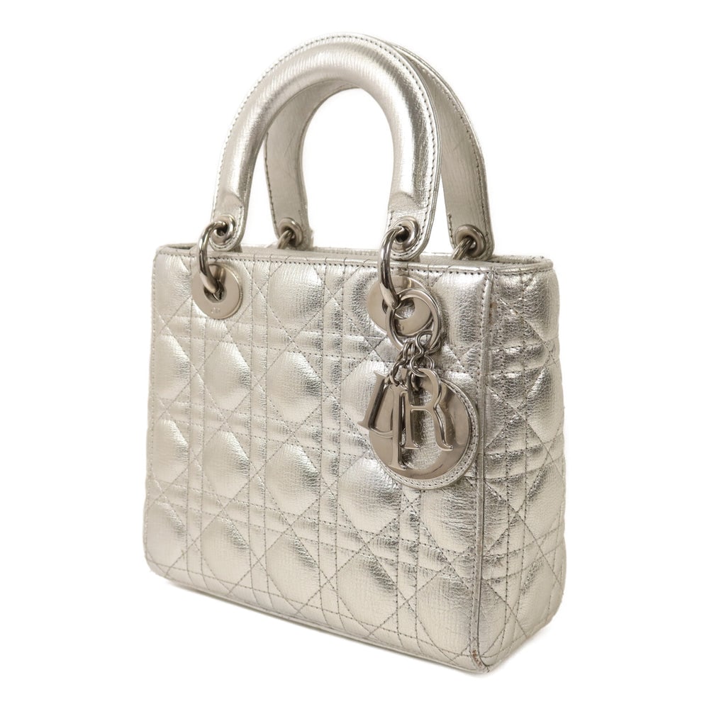 Dior Small Lady Dior Silver - 3
