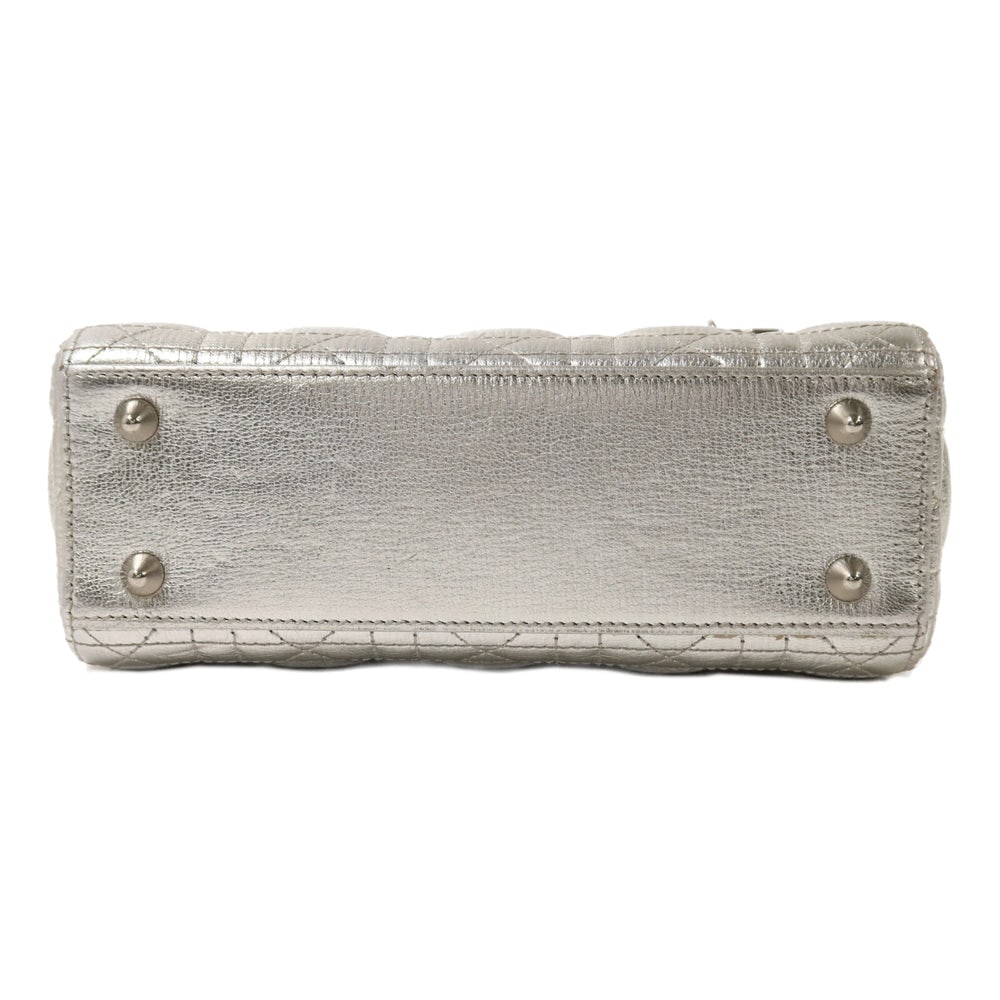 Dior Small Lady Dior Silver - 4