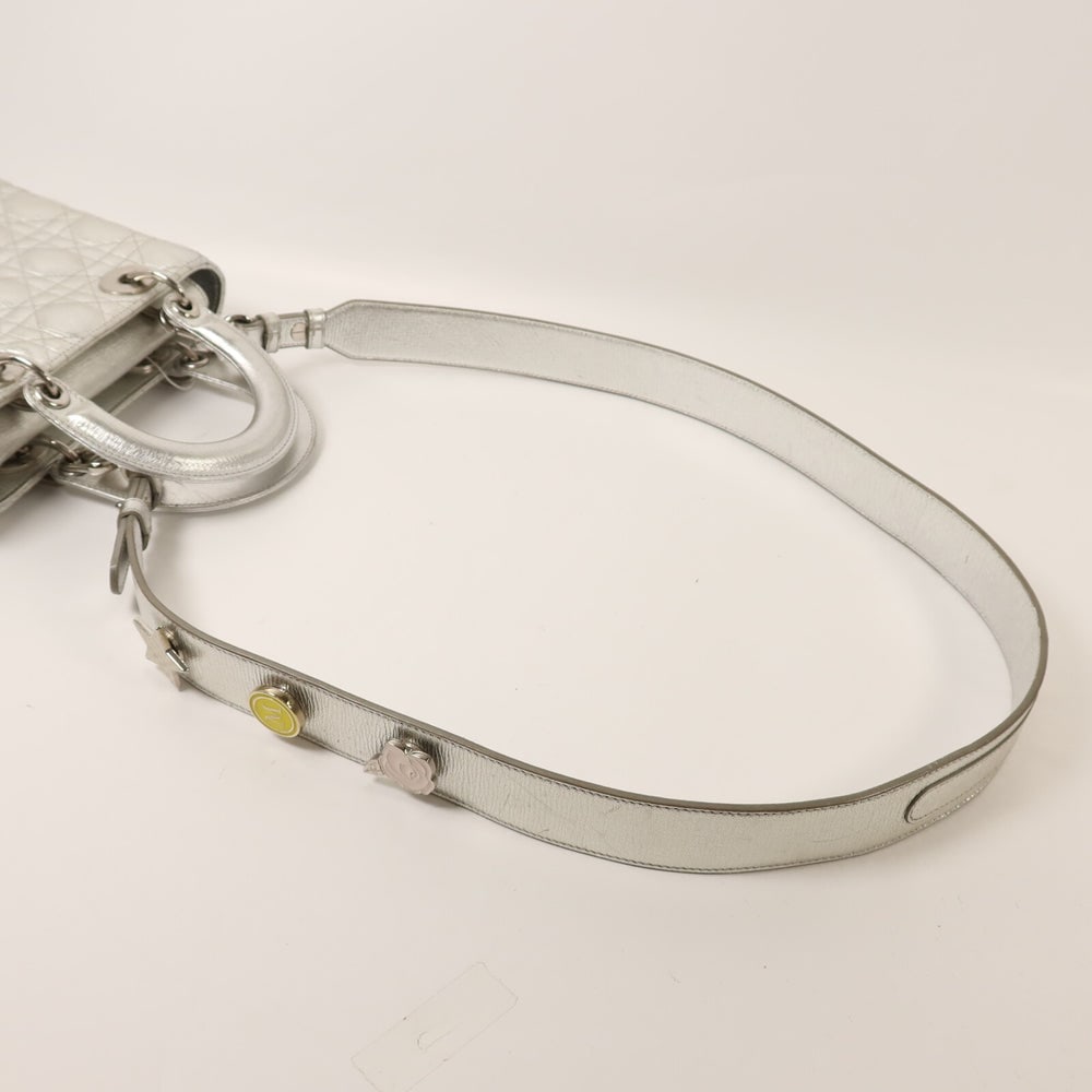 Dior Small Lady Dior Silver - 8