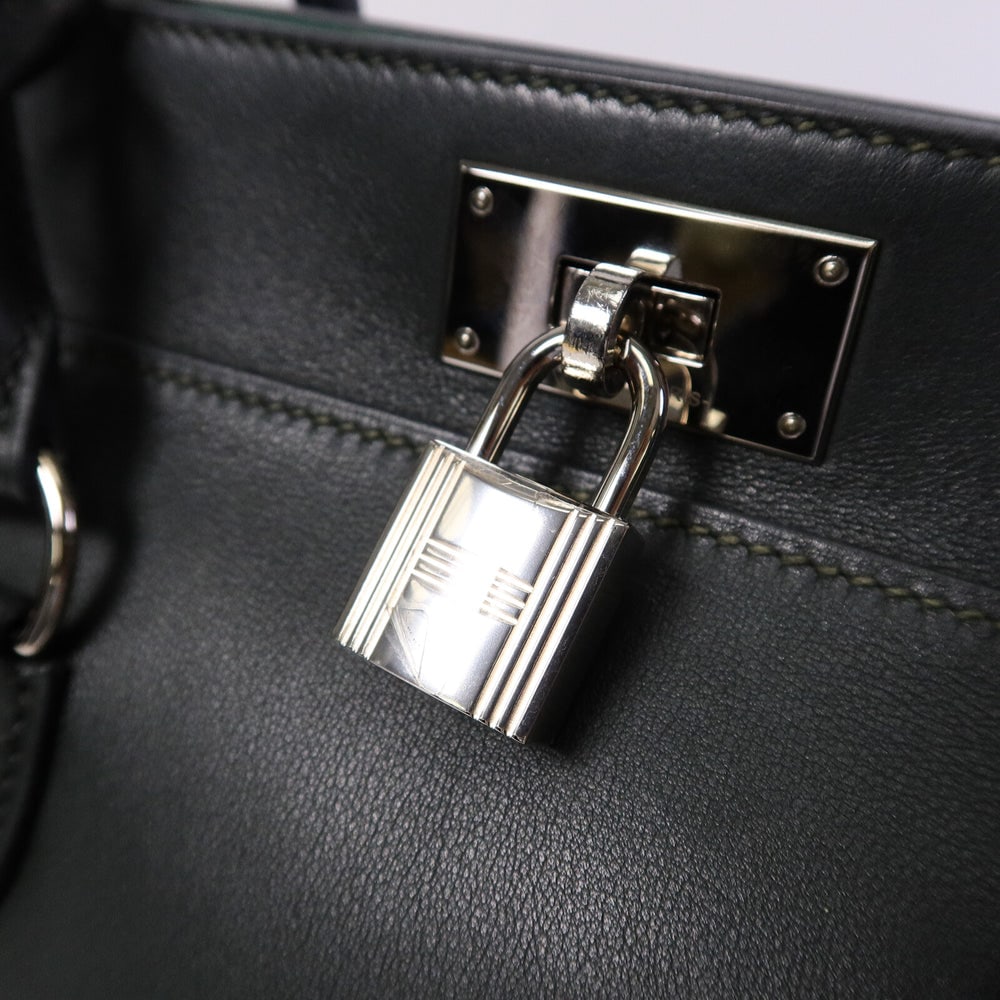 Hermes Toolbox 20 Vert Fonce - 7