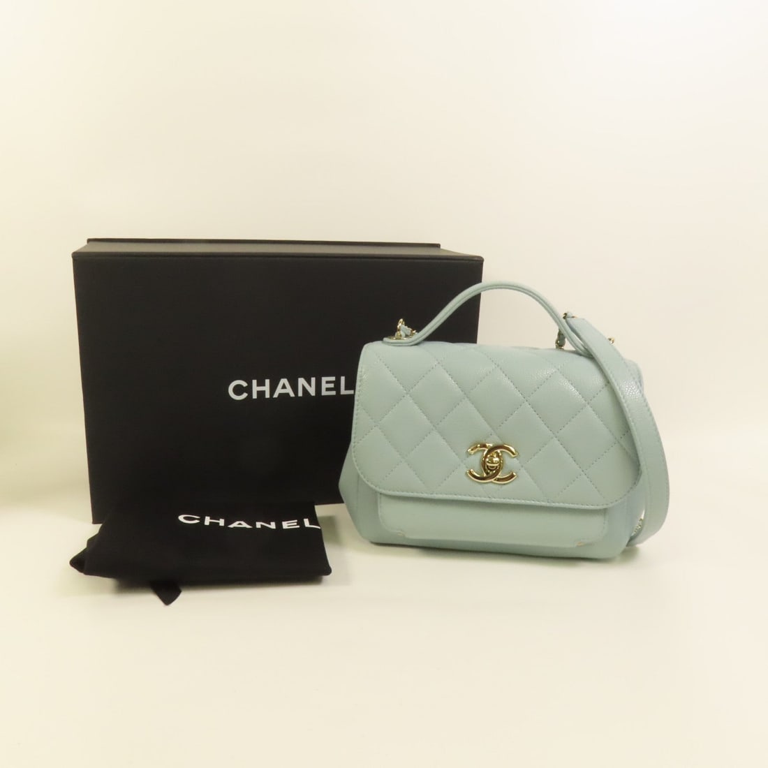 Chanel Business Affinity Small Blue - 10