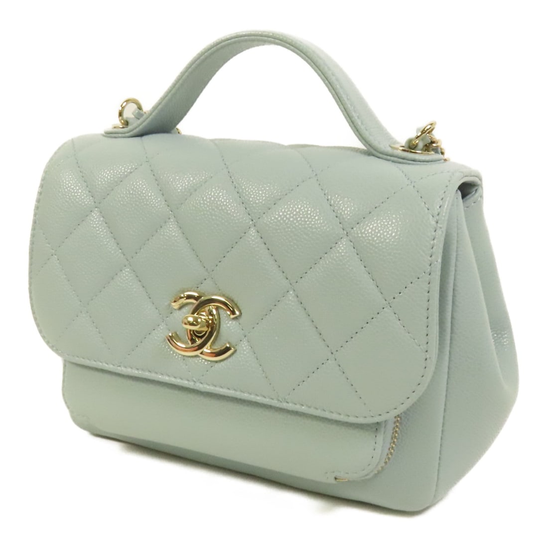 Chanel Business Affinity Small Blue - 3